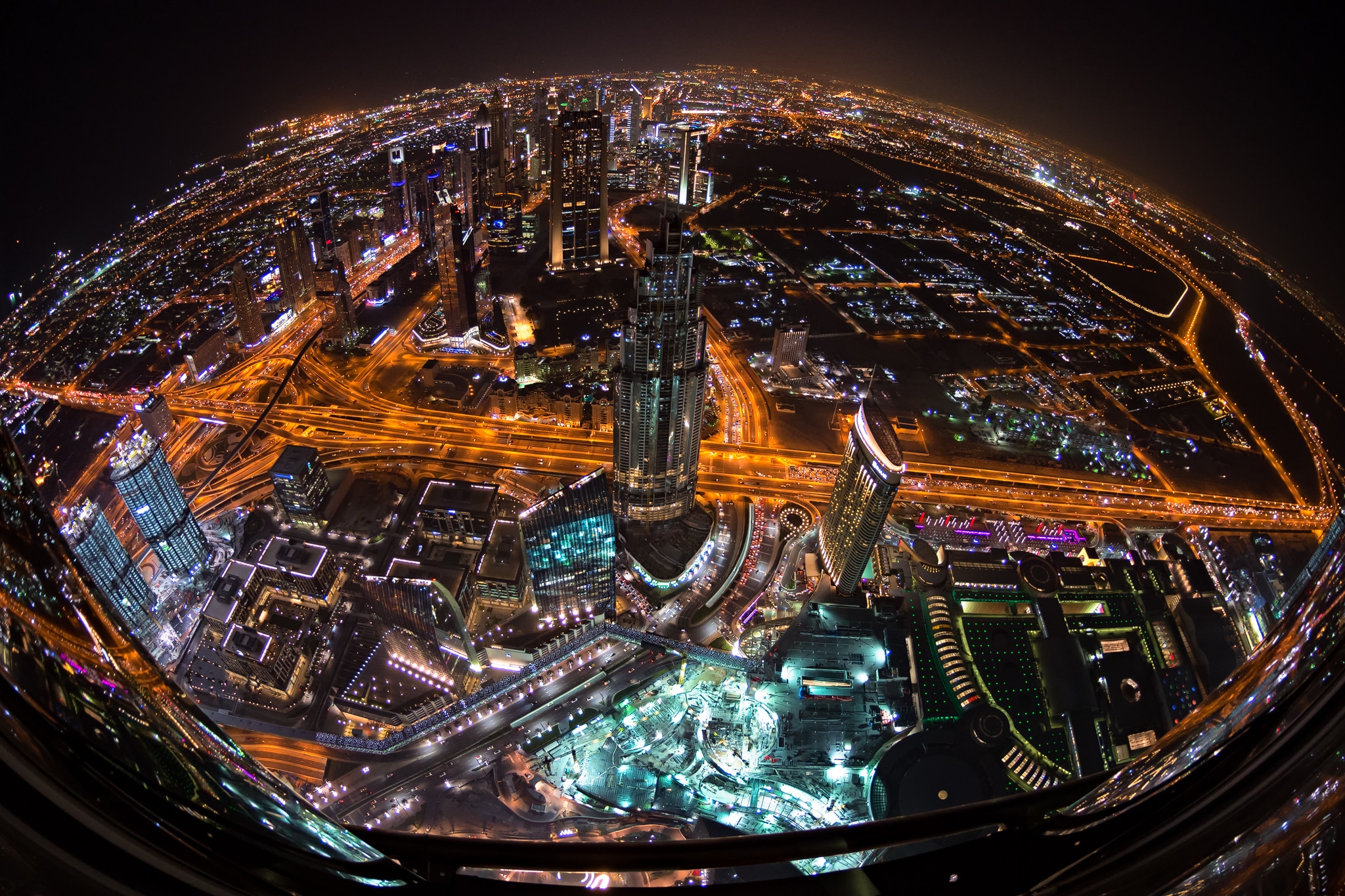 At the top (Dubai,UAE)